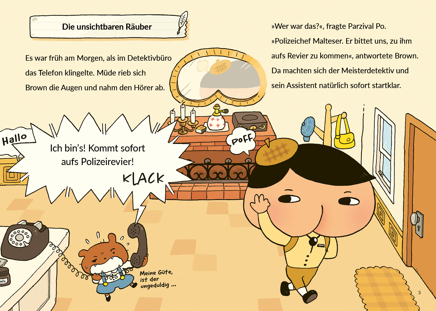 Cover des Buches  Detektiv Parzival Po (3) - Die unsichtbaren Räuber von  Troll