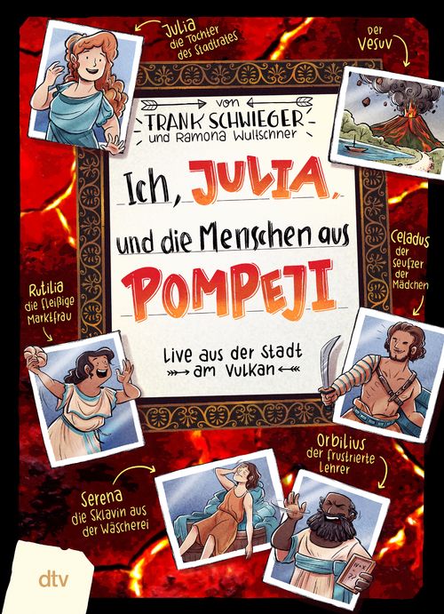 Cover des Buches Ich, Julia, und die Menschen aus Pompeji von Frank Schwieger