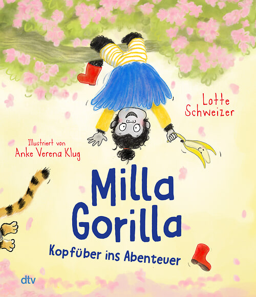 Cover des Buches Milla Gorilla – Kopfüber ins Abenteuer von Lotte Schweizer