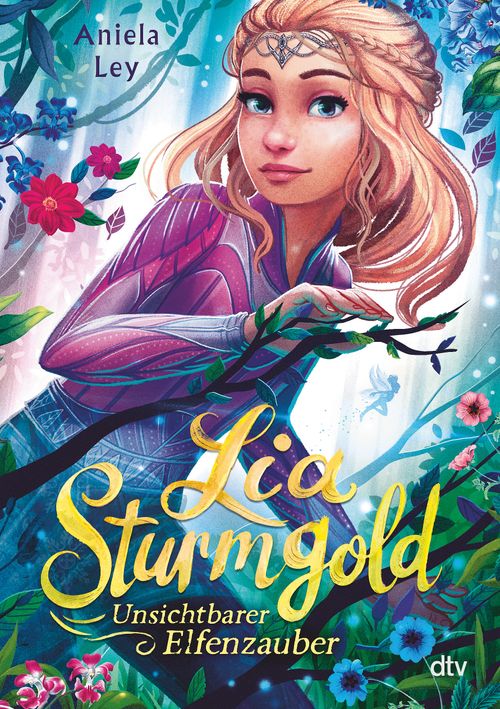 Cover des Buches Lia Sturmgold – Unsichtbarer Elfenzauber von 