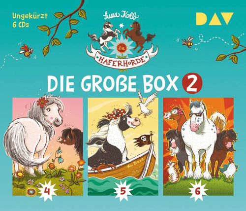 Cover des Buches Die Haferhorde – Die große Box 2 (Teil 4-6) von 