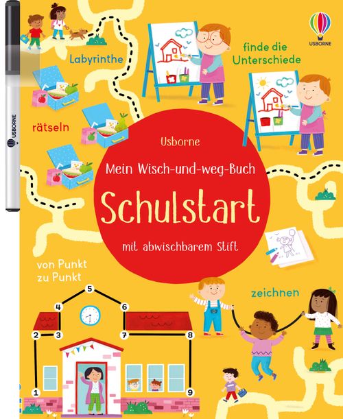 Cover des Buches Mein Wisch-und-weg-Buch: Schulstart von 
