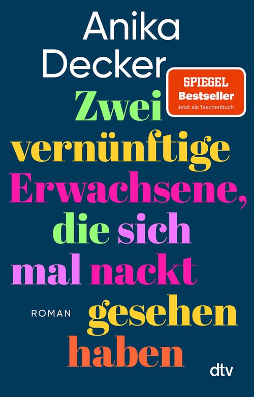 Cover des Buches Zwei vernünftige Erwachsene, die sich mal nackt gesehen haben von Anika Decker