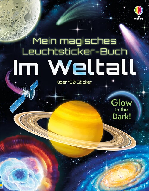 Cover des Buches Mein magisches Leuchtsticker-Buch: Im Weltall von 