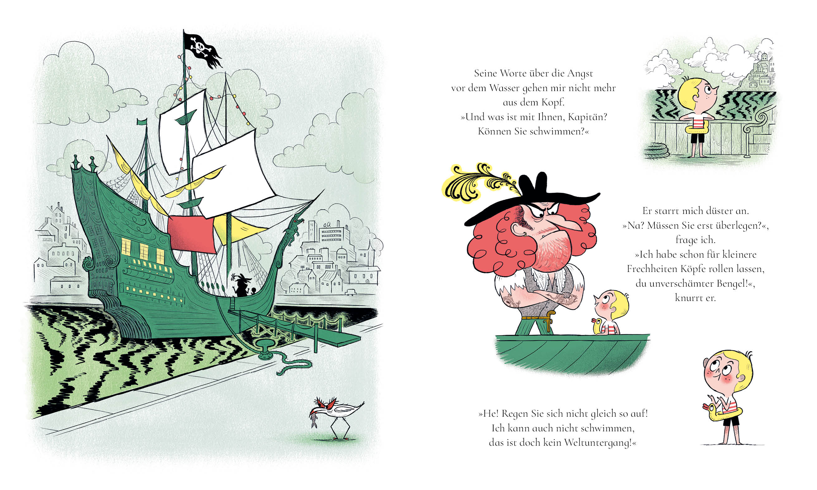 Ab ins Wasser, Piraten!