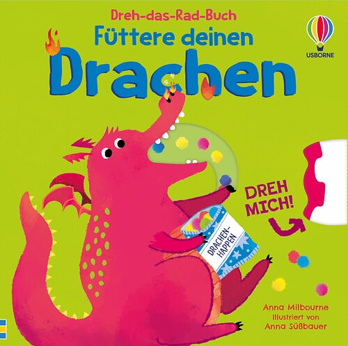 Cover des Buches Dreh-das-Rad-Buch: Füttere deinen Drachen von 