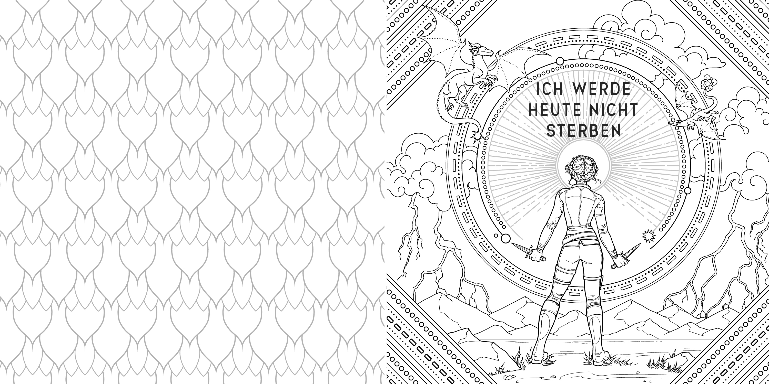 Fourth Wing: Das offizielle Mal- und Stickerbuch