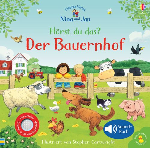 Cover des Buches Nina und Jan - Hörst du das? Der Bauernhof von 