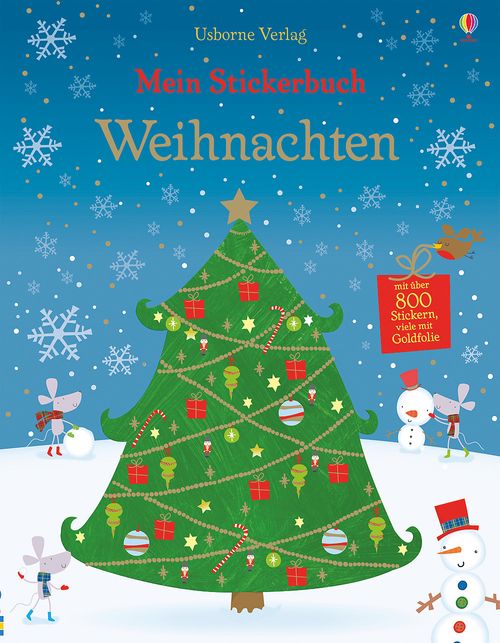 Cover des Buches Mein Stickerbuch: Weihnachten von 