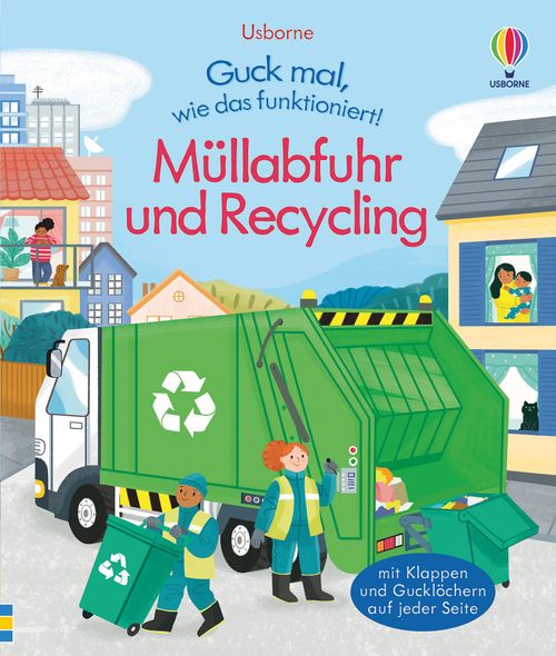 Cover des Buches Guck mal, wie das funktioniert! Müllabfuhr und Recycling von Lara Bryan