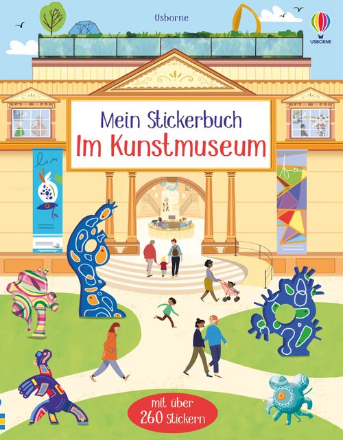 Cover des Buches Mein Stickerbuch: Im Kunstmuseum von 