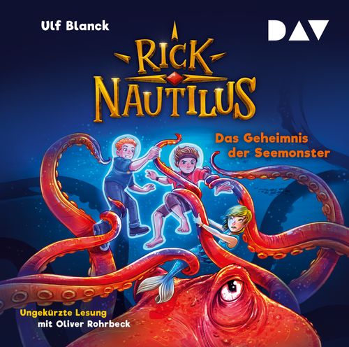 Cover des Buches Rick Nautilus – Teil 10: Das Geheimnis der Seemonster von 