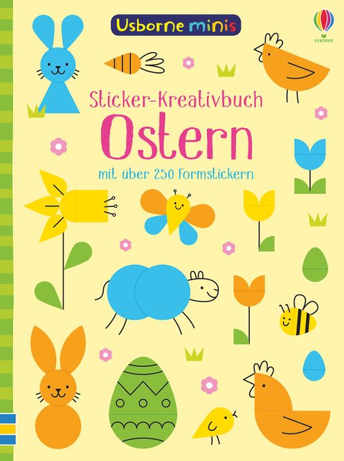 Cover des Buches Usborne Minis - Sticker-Kreativbuch: Ostern von 