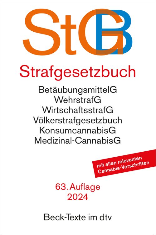 Cover des Buches Strafgesetzbuch von 