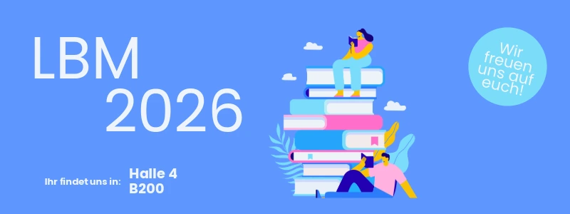 Grafik zur Leipziger Buchmesse 2026