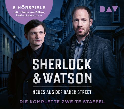 Cover des Buches Sherlock & Watson – Neues aus der Baker Street. Die komplette zweite Staffel von 