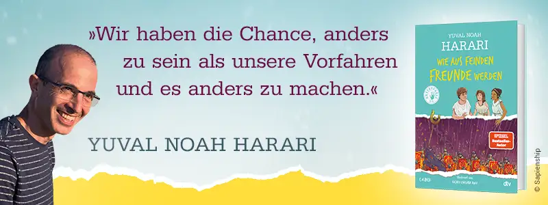 Bild mit Abbildung vom Autor und Buch: Wir haben die Chance, anders zu sein als unsere Vorfahren und es anders zu machen. Bild mit Abbildung vom Autor und Buch: Wir haben die Chance, anders zu sein als unsere Vorfahren und es anders zu machen.