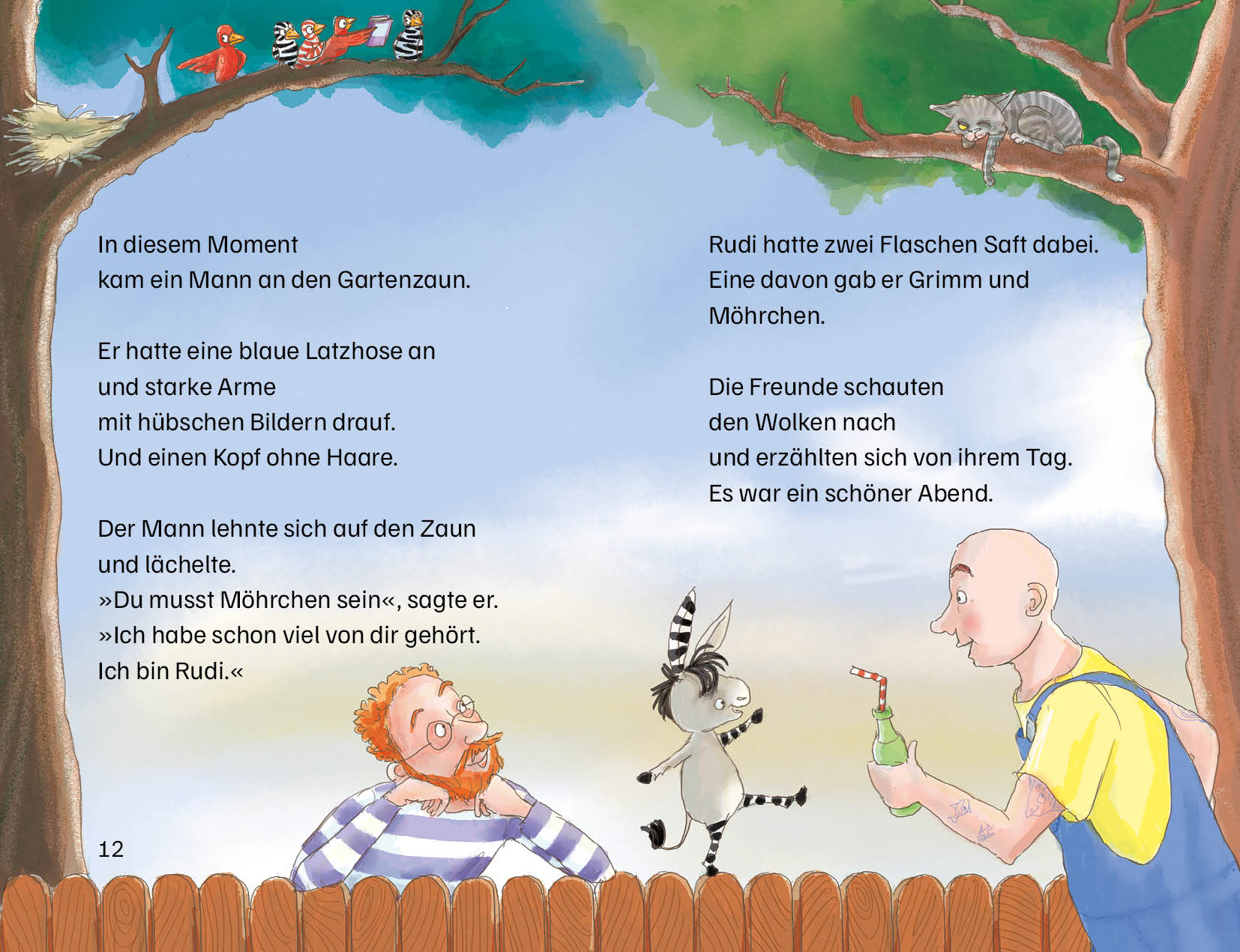 Cover des Buches Grimm und Möhrchen düsen los von Stephanie Schneider