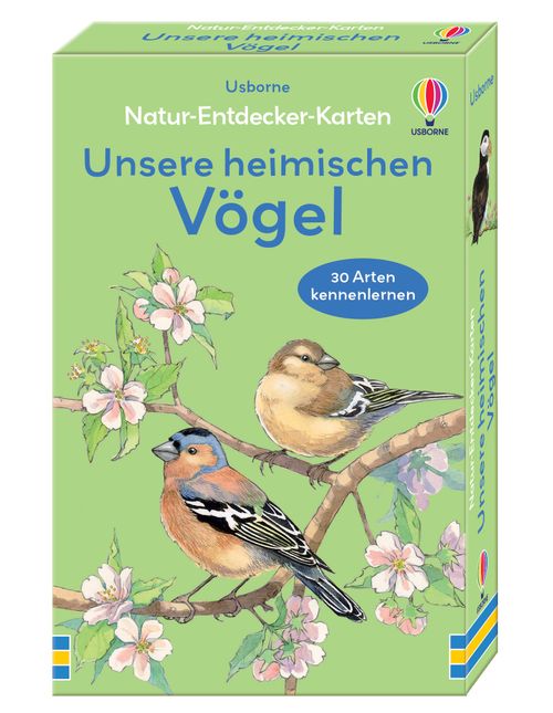 Cover des Buches Natur-Entdecker-Karten: Unsere heimischen Vögel von 