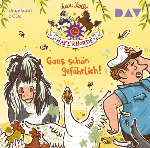 Cover des Buches Die Haferhorde – Teil 19: Gans schön gefährlich! von 