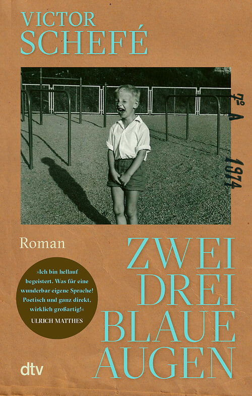 Cover des Buches Zwei, drei blaue Augen von Victor Schefé