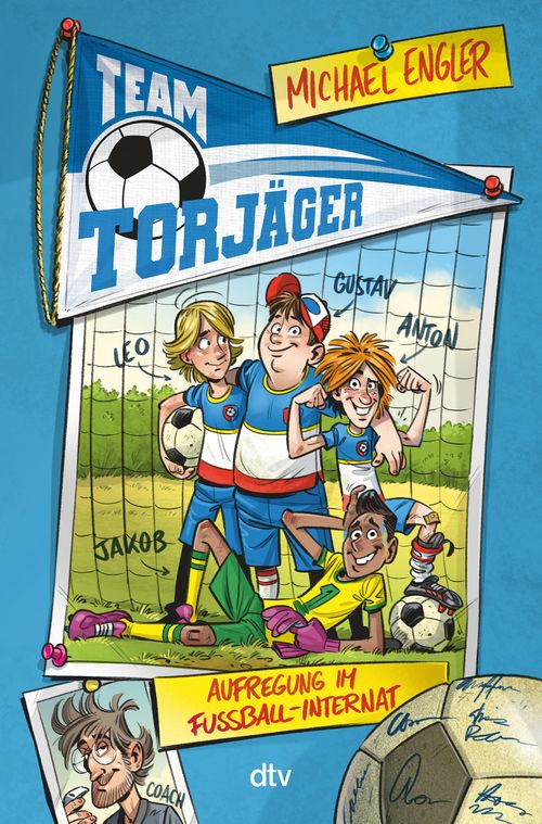 Cover des Buches Team Torjäger – Aufregung im Fußballinternat von 