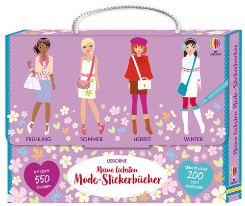Cover des Buches Meine liebsten Mode-Stickerbücher von 