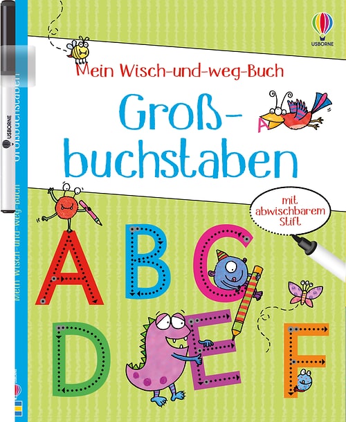 Mein Wisch-und-weg-Buch: Großbuchstaben