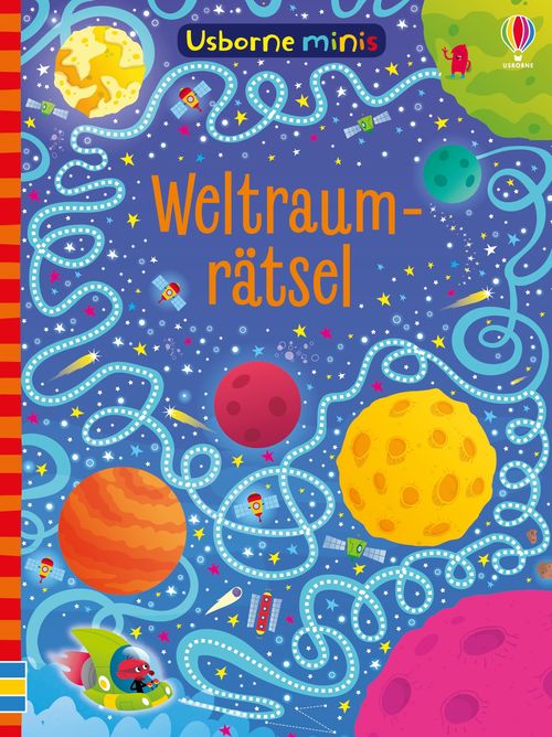 Cover des Buches Usborne Minis: Weltraumrätsel von  Cover des Buches Usborne Minis: Weltraumrätsel von