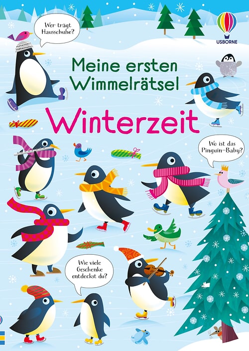 Cover des Buches Meine ersten Wimmelrätsel: Winterzeit von 