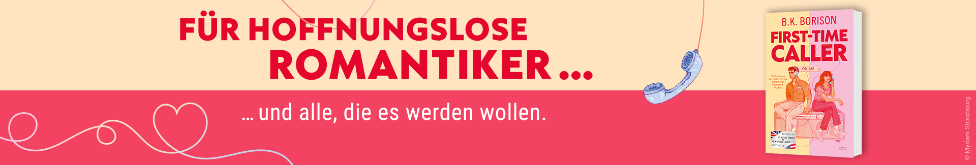Grafik zu dem Buch ›First-Time Caller‹ von B.K. Borison