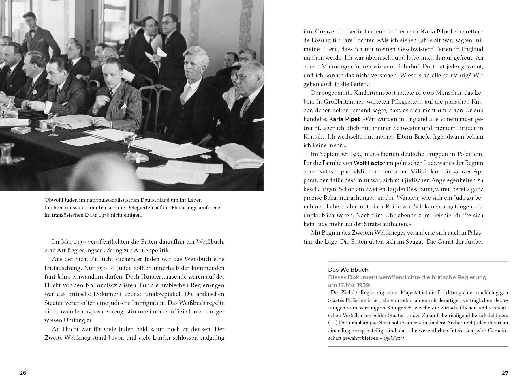 Die Geschichte der Israelis und Palästinenser