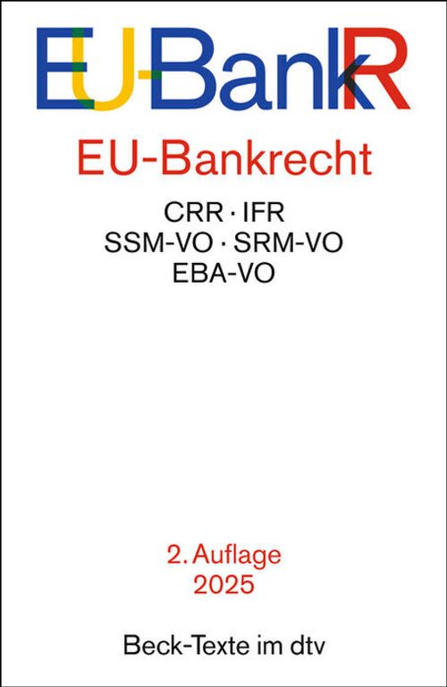 Cover des Buches EU-Bankrecht von 