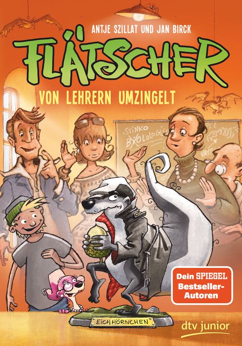 Cover des Buches Flätscher – Von Lehrern umzingelt von Antje Szillat