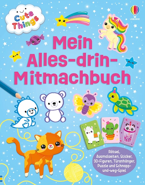 Cover des Buches Cute Things - Mein Alles-drin-Mitmachbuch von Kirsteen Robson