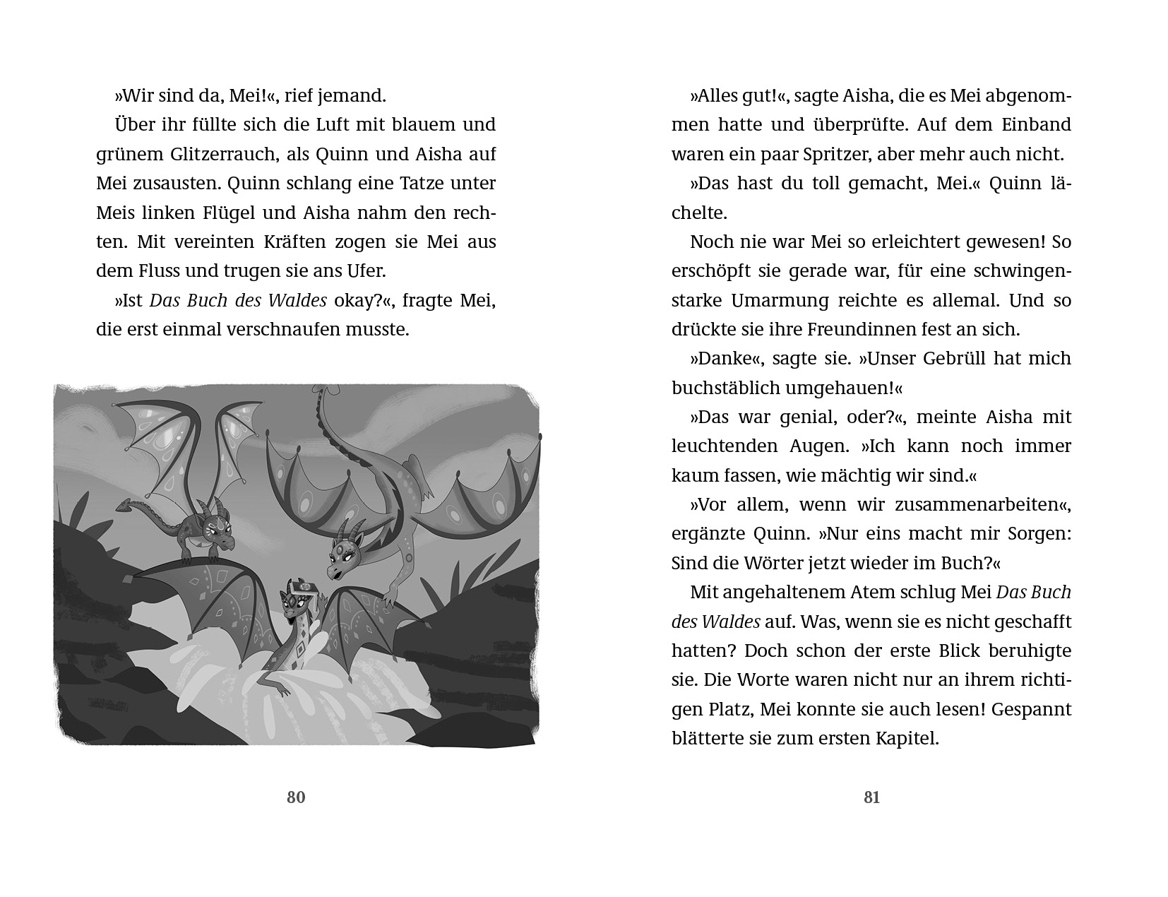 Cover des Buches Dragon Girls – Mei, der Rubindrache von Maddy Mara