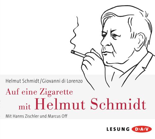 Cover des Buches Auf eine Zigarette mit Helmut Schmidt von 