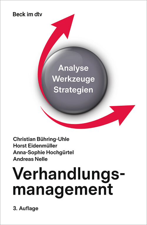 Cover des Buches Verhandlungsmanagement von Dr. Christian Bühring-Uhle, Prof. Dr. Horst Eidenmüller, Prof. Dr. Andreas Nelle, Anna-Sophie Hochgürtel