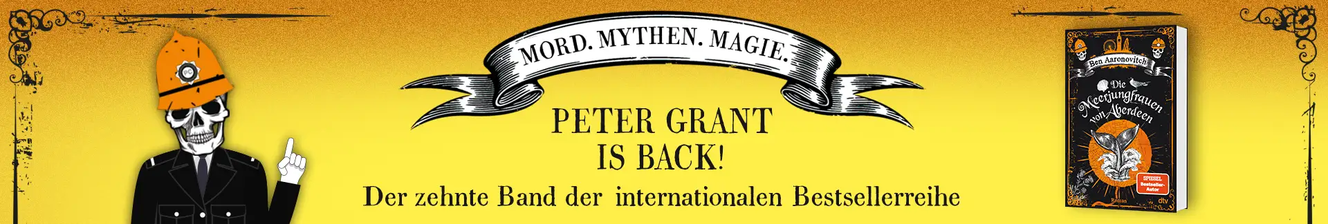 Die-Flüsse-von-London-Reihe und Text Peter Grant is back! Der zehnte Band der internationalen Bestsellerreihe