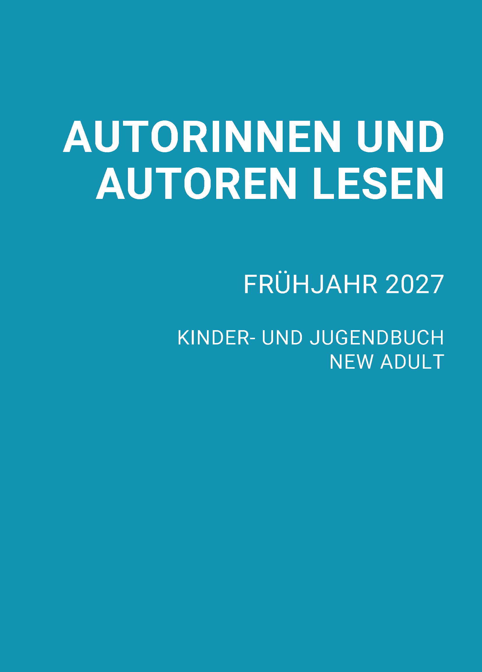Cover für dtv Veranstaltungsangebot aus dem Kinder- & Jugendbuch Frühjahr 2027
