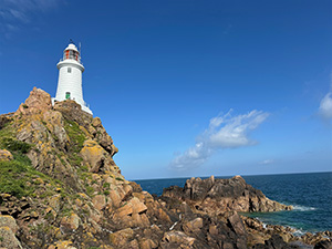 Recherchefoto Leuchtturm Jersey