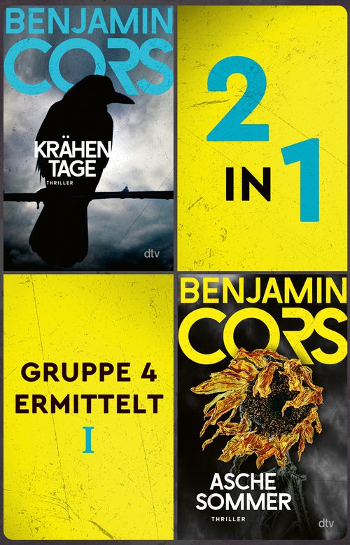 Cover des Buches Gruppe 4 ermittelt I von Benjamin Cors
