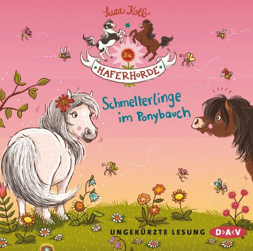 Cover des Buches Die Haferhorde – Teil 4: Schmetterlinge im Ponybauch von 