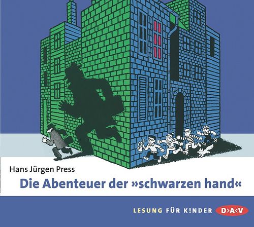 Cover des Buches Die Abenteuer der "schwarzen hand" von 