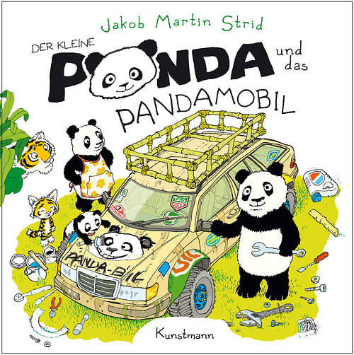 Cover des Buches Der kleine Panda und das Pandamobil von