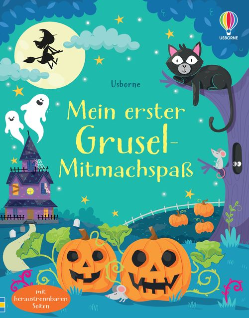 Cover des Buches Mein erster Grusel-Mitmachspaß von Kirsteen Robson
