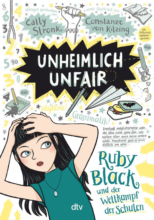 Cover des Buches Unheimlich unfair – Ruby Black und der Wettkampf der Schulen von 