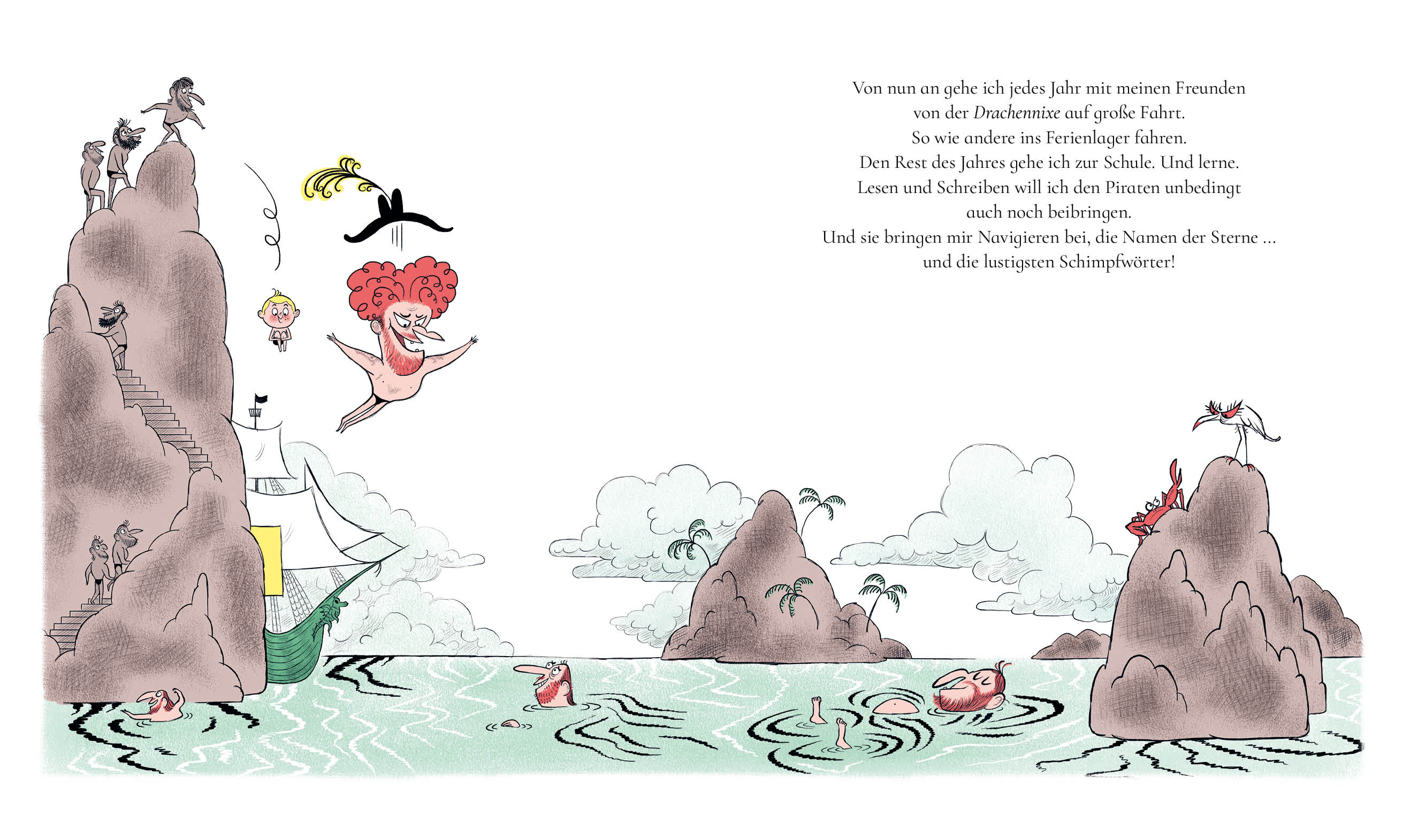 Ab ins Wasser, Piraten!