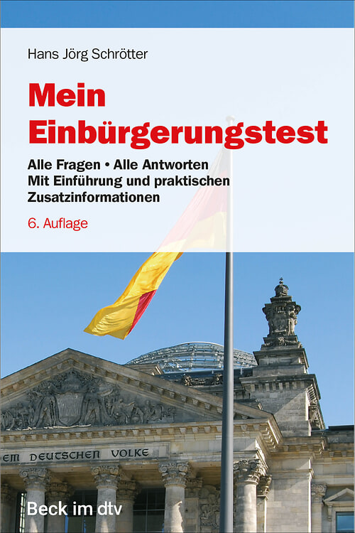 Cover des Buches Mein Einbürgerungstest von Dr. Hans Jörg Schrötter