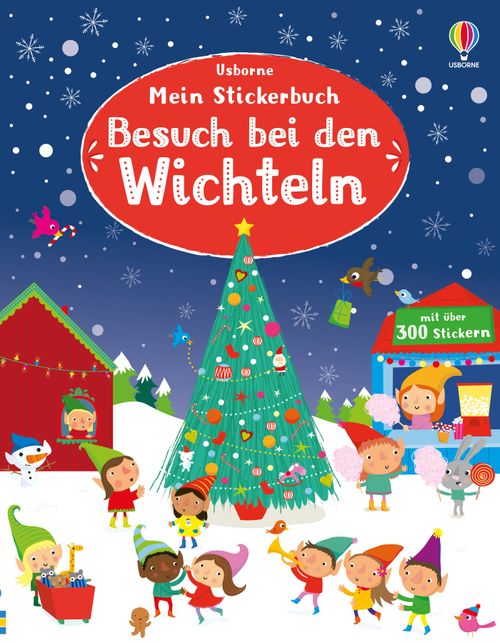 Cover des Buches Mein Stickerbuch: Besuch bei den Wichteln von 